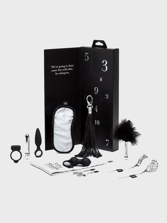 Unveiling Intimacy: A Sensual Journey with the Fifty Shades Pleasure Overload 10 Days Of Play Couples Kit