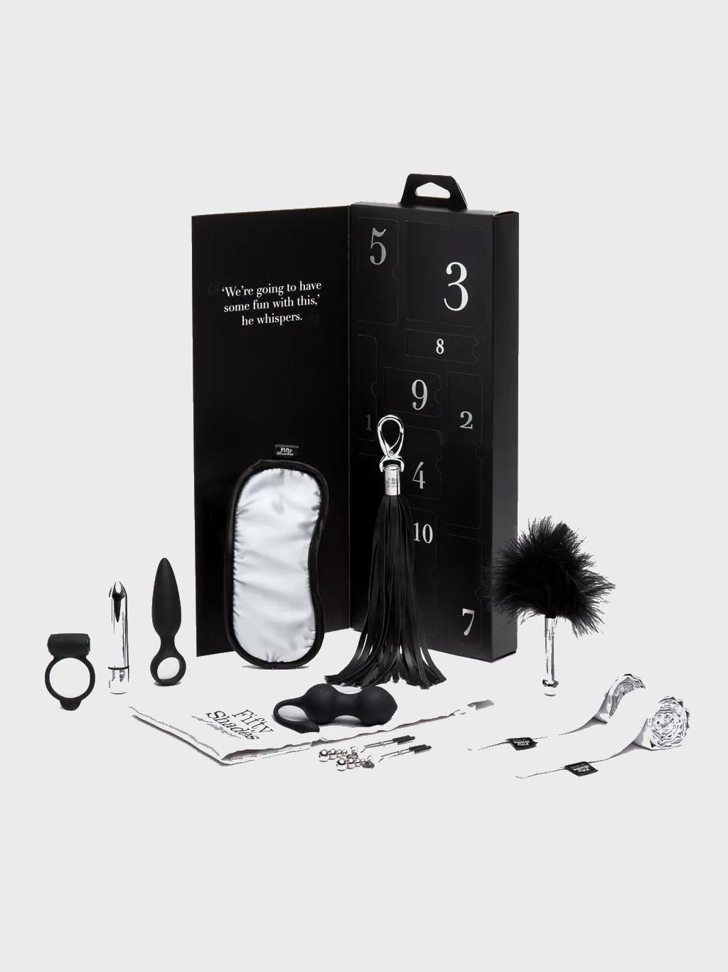 Unveiling Intimacy: A Sensual Journey with the Fifty Shades Pleasure Overload 10 Days Of Play Couples Kit
